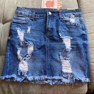 Jean skirt